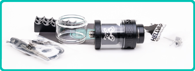 Contenu de l'Atomiseur Dead Rabbit 4 RTA Hellvape